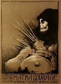 Matka Courage Franciszek Starowieyski poster Matka Courage Starowieyski poster