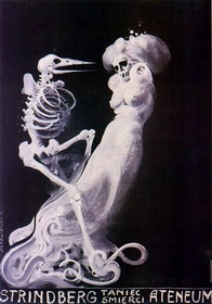 Taniec smierci Starowieyski poster