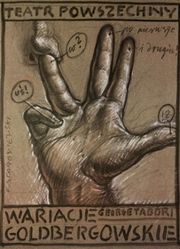 Wariacje Goldbergowskie Starowieyski poster