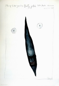 Bialy jelen,White Deer,stasys poster