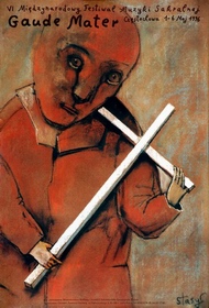 gaude mater festival,stasys poster