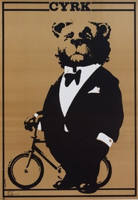 Circus - Bear Swierzy Waldemar circus poster