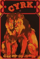 Lions - couple Swierzy Waldemar circus poster