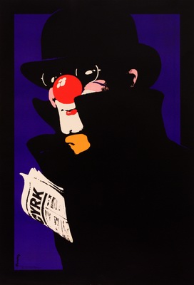 Circus poster Swierzy Cyrk Clown Spy Circus poster Swierzy Cyrk Clown Spy