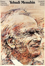 Yehudi Menuhin Swierzy poster
