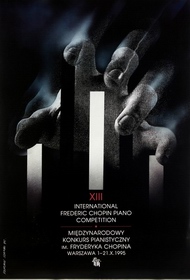 Chopin poster Szaybo 1995 chopin poster Szaybo 1995