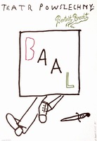 Baal Tomaszewski theater poster