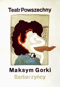 Barbarzyncy Tomaszewski theater poster
