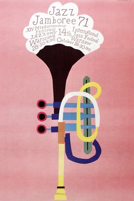 Henryk Jazz Jamboree 71 Tomaszewski poster Jazz Jamboree 71 Tomaszewski poster