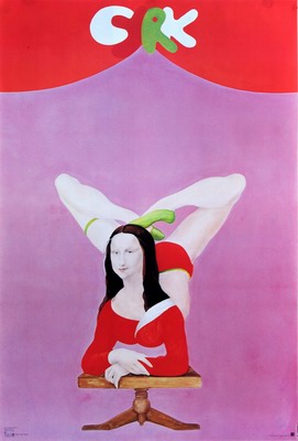 Circus poster Urbaniec Mona Lisa