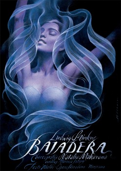 walkuski bajadera ballet theater poster walkuski bajadera ballet theater poster