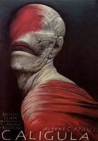 Theater Poster, Caligula, Albert Camus, design. Walkuski