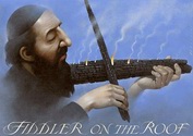 Skrzypek na dachu Fiddler on the Roof Walkuski movie poster
