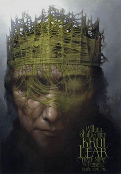 King Lear theater poster by Walkuski