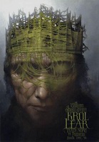 King Lear Shakespeare theater poster by Walkuski