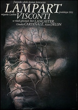 Leopard, Lampart, Visconti, movie poster by Wieslaw Walkuski, Polish Posters