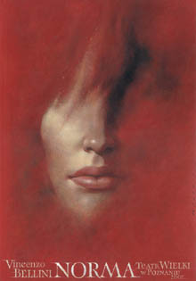 Norma	Walkuski Wieslaw	opera poster Bellini Vincenzo