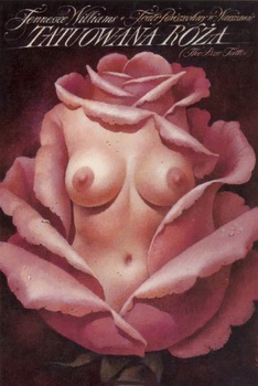 Rose Tatoo, Williams Tenesee Walkuski theater poster