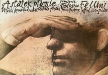 A statek plynie, movie poster, walkuski