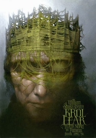 King Lear Shakespeare theater poster by Walkuski King Lear Shakespeare theater poster by Walkuski