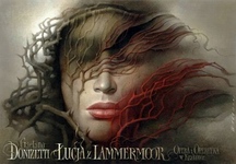 Lucia di Lammermoor, Donizetti, Walkuski opera poster Lucia di Lammermoor, Donizetti, Walkuski opera poster
