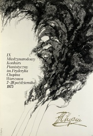 Chopin poster Weisflog 1975 chopin poster weisflog 1975