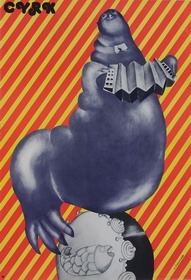 Circus Seal Zukowska Danuta circus poster