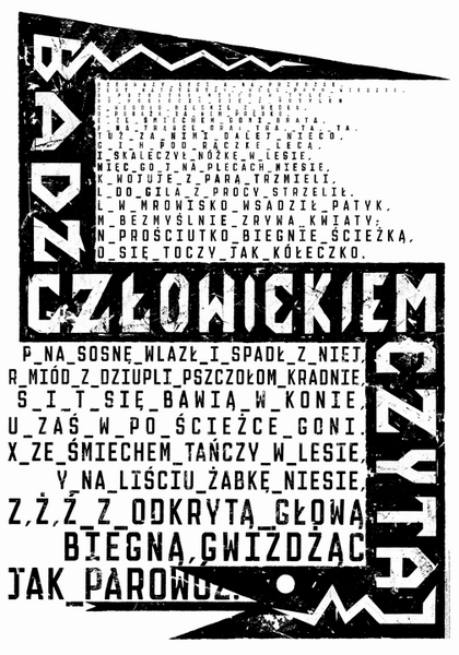 Bądź człowiekiem, czytaj! 'S', Be Human, Read! 'S', Bajtlik Jan