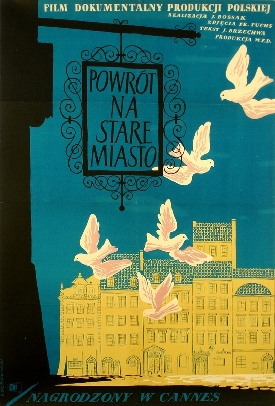 Powrót na Stare Miasto, Return to the Warsaw Old Town, Bernacinski Stefan