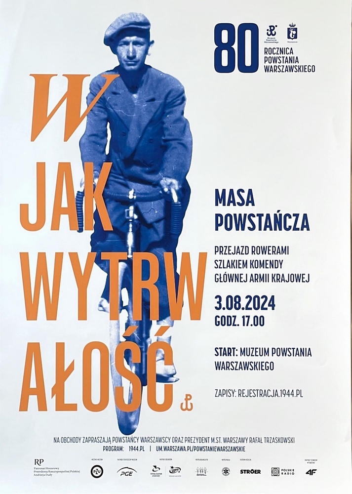 W jak Wytrwałość. 80 Rocznica Powstania Warszawskiego., , Bronicki Marcin W jak Wytrwałość. 80 Rocznica Powstania Warszawskiego., , Bronicki Marcin