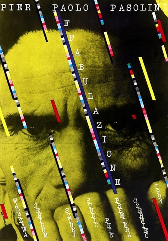 Affabulazione - Pasolini, Affabulazione - Enchantment of story-telling, Cieslewicz Roman Affabulazione - Pasolini, Affabulazione - Enchantment of story-telling, Cieslewicz Roman