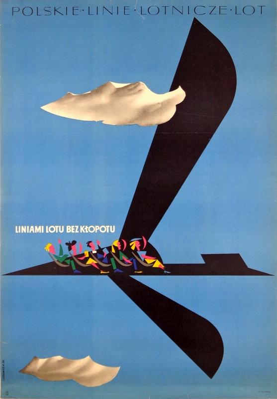 Polskie Linie Lotnicze LOT, LOT Polish Airlanes, Cieslewicz Roman