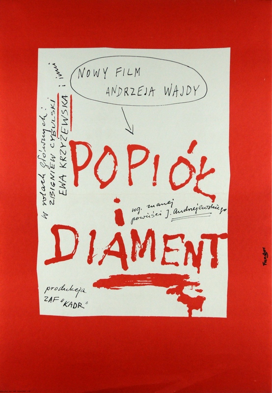 Popiół i Diament, Ashes and Diamonds, Fangor Wojciech