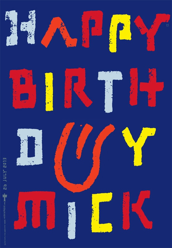 Happy Birthday Mick (Jagger), Happy Birthday Mick (Jagger), Kajzer Ryszard