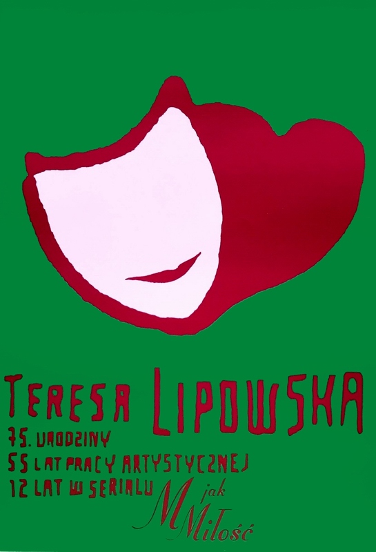 Teresa Lipowska. 12 lat w serialu M jak Milosc, Teresa Lipowska. 12 years in 'L for Love' soap opera, Kajzer Ryszard