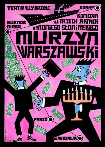 Murzyn warszawski, The Warsaw Negro, Krajewski Andrzej