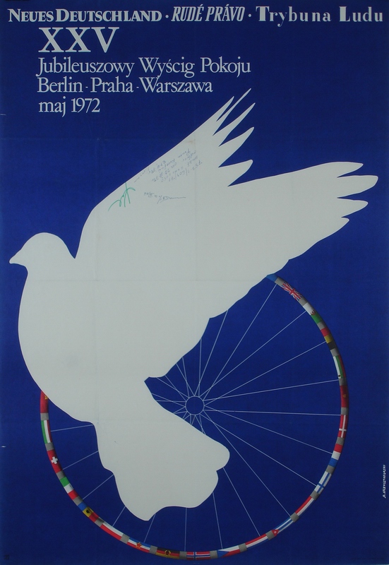 Międzynarodowy kolarski wyścig pokoju, 25, International Peace Race. Warsaw, Berlin, Prague, 25th, Krzysztoforski Andrzej