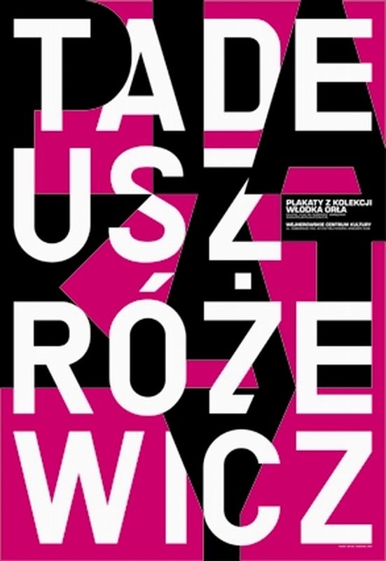 Tadeusz Różewicz Plakaty, Tadeusz Rozewicz Posters, Lukaszonek Bartosz