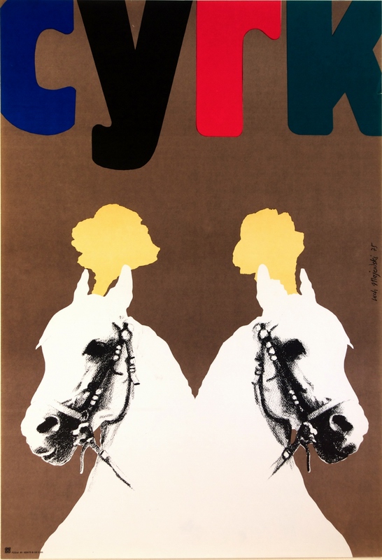 Cyrk 2 Konie, Circus 2 Horses, Majewski Lech