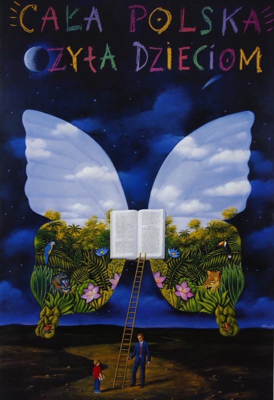 Cala Polska czyta dzieciom, The whole Poland reads for children, Olbinski Rafal