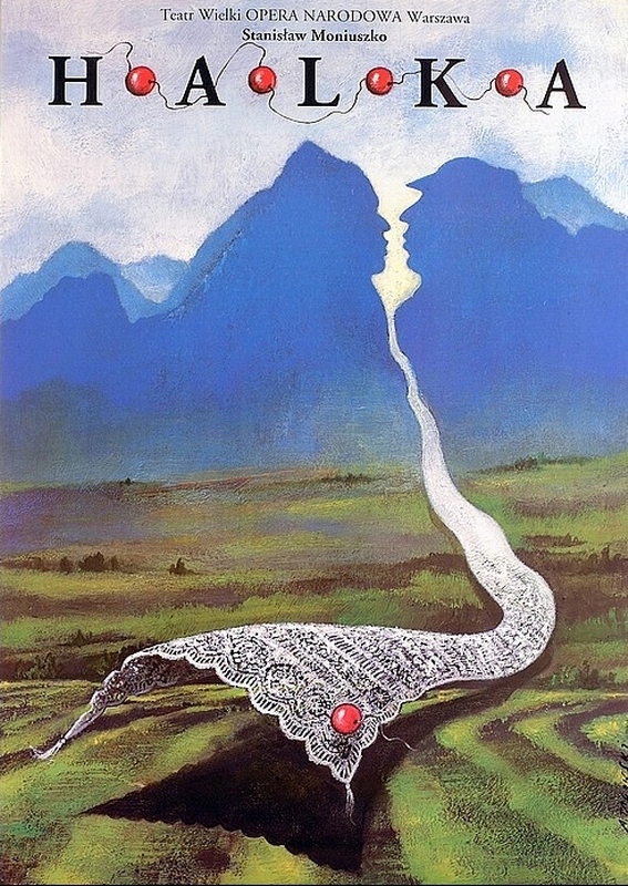 Halka . Andrzej Pągowski . Plakat muzyczny, opera . 2004 rok . Galeria ...