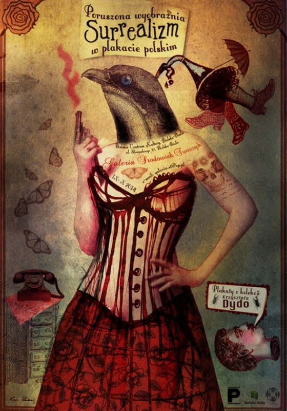 Poruszona wyobraźnia Surrealizm w plakacie polskim, Moved imagination Surrealism in Polish poster, Renkas Kaja