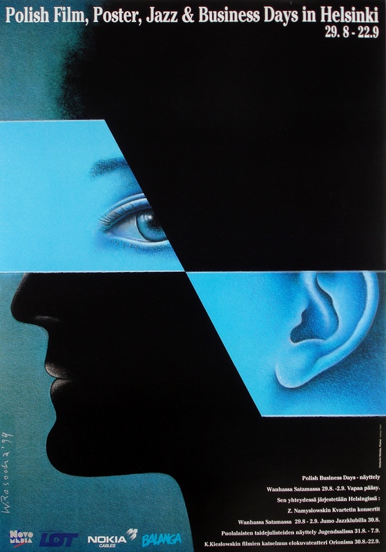 Polish Film, Poster, Jazz & Business Days in Helsinki, Polish Film, Poster, Jazz & Business Days in Helsinki, Rosocha Wieslaw Polish Film, Poster, Jazz & Business Days in Helsinki, Polish Film, Poster, Jazz & Business Days in Helsinki, Rosocha Wieslaw
