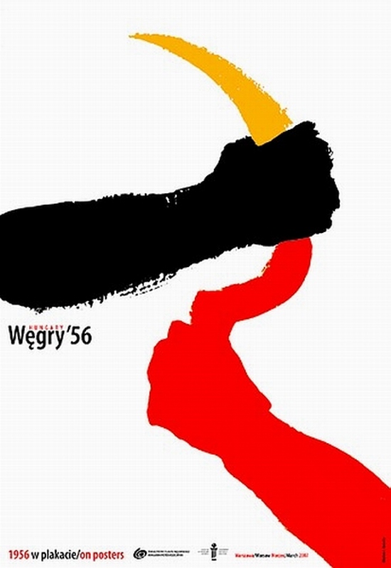 Wegry 1956 w plakacie, Hungary 1956 on Posters, Rosocha Wieslaw