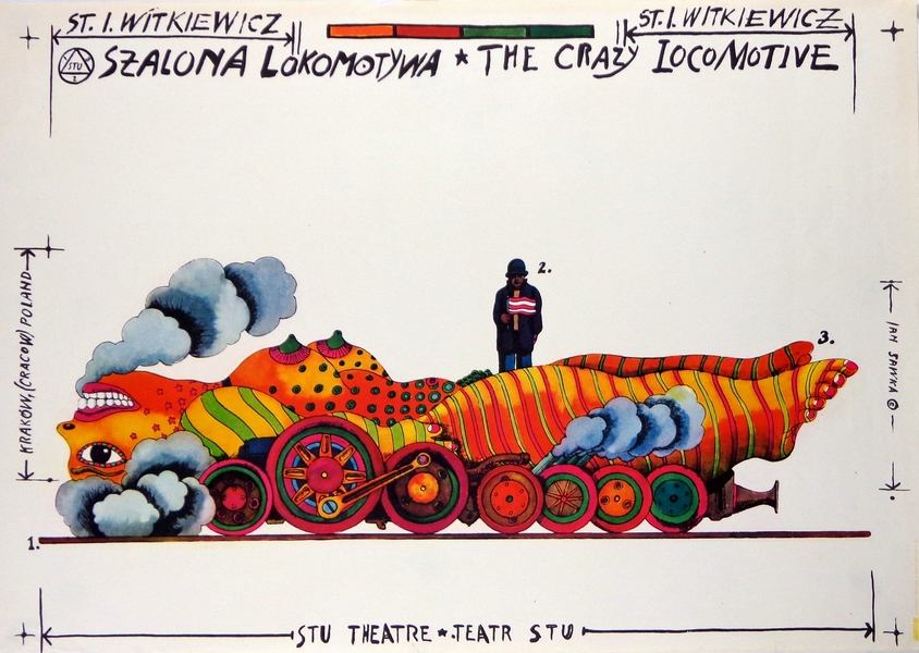 Szalona lokomotywa, The Crazy Locomotive, Sawka Jan