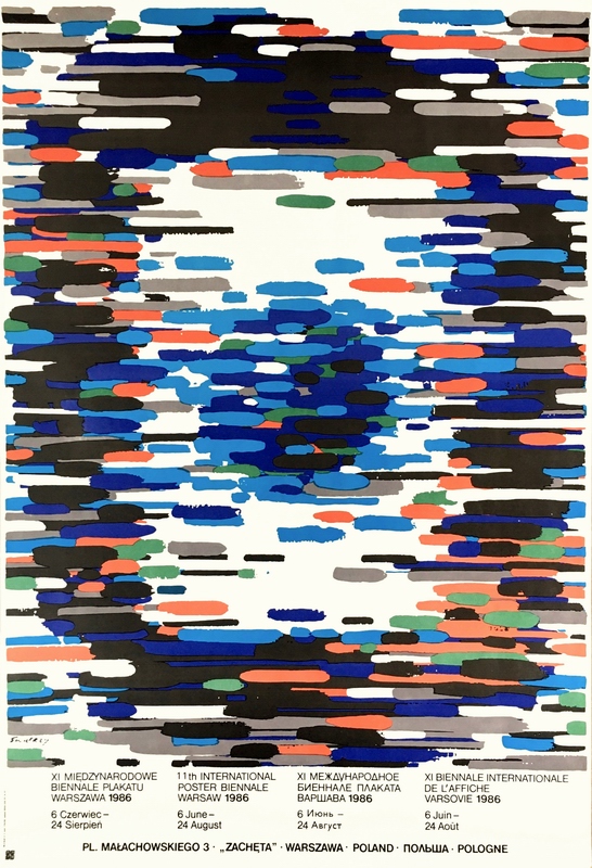 XI Międzynarodowe Biennale Plakatu Warszawa 1986, 11th International Poster Biennale Warsaw 1986, Swierzy Waldemar XI Międzynarodowe Biennale Plakatu Warszawa 1986, 11th International Poster Biennale Warsaw 1986, Swierzy Waldemar