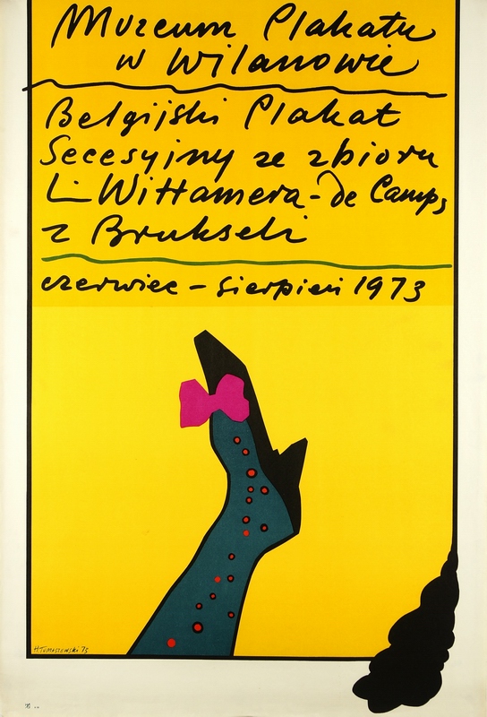 Belgijski plakat secesyjny, Belgian Art Nouveau Posters, Tomaszewski Henryk