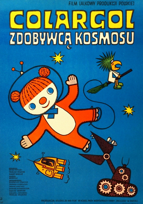 Colargol zdobywca kosmosu, Colargol Conqueror of the Space, Wilkosz Tadeusz
