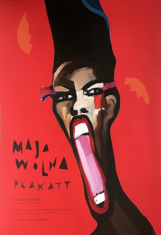 Grace Jones. Maja Wolna Plakaty, Grace Jones. Maja Wolna posters, Wolna Maja